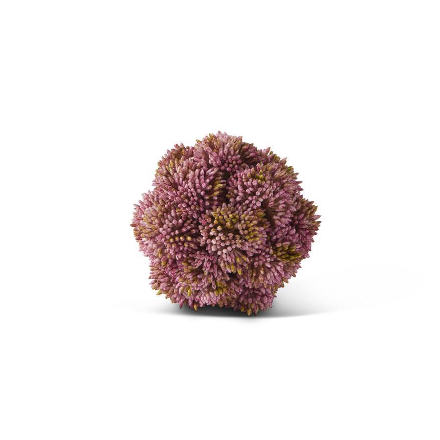 4 Inch Pink Sedum Ball