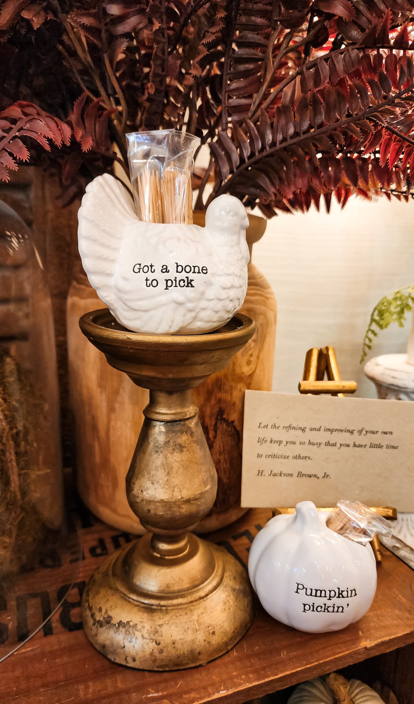 Gathering Season Toothpick Holders