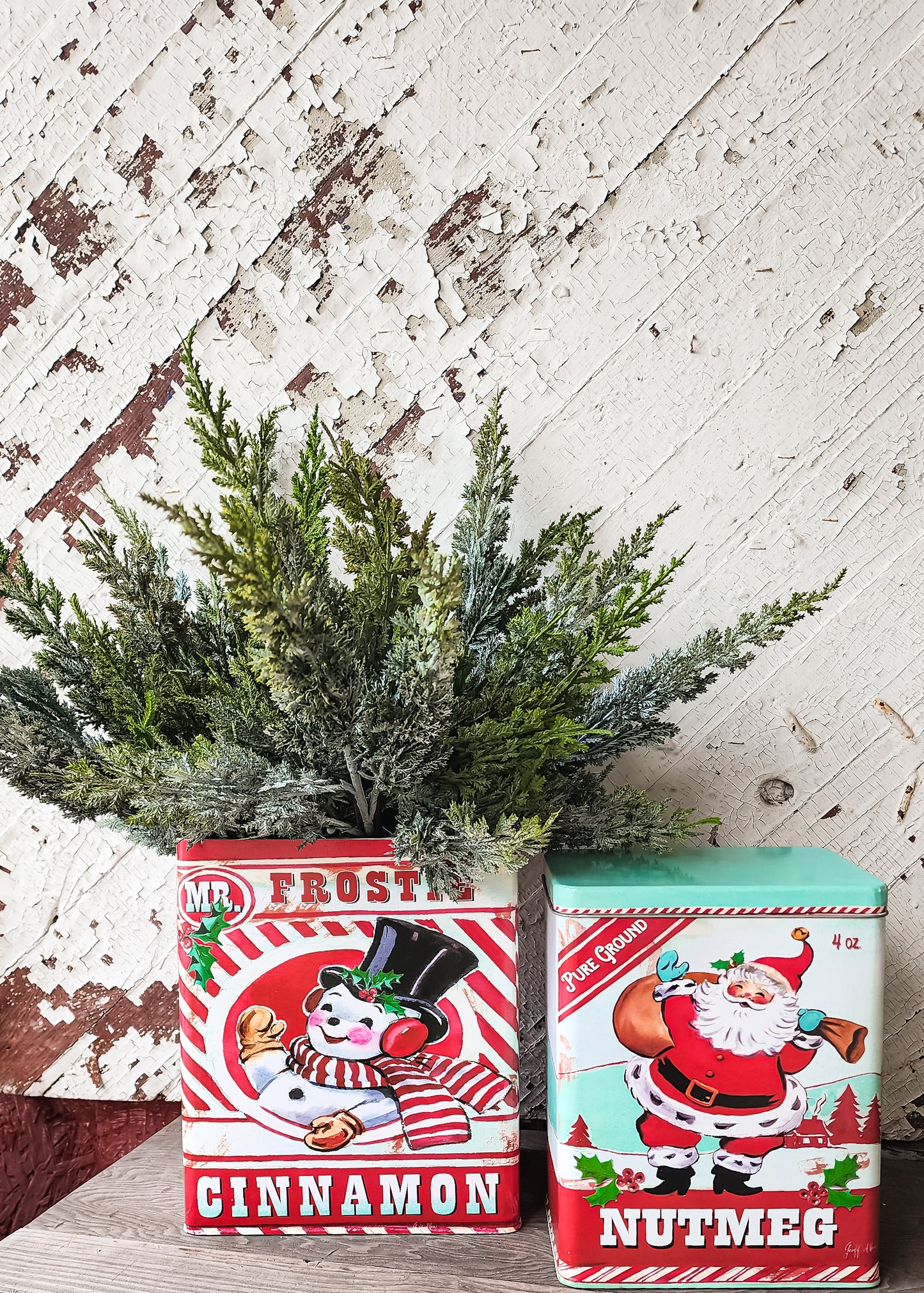 Santa's Kitchen Canisters