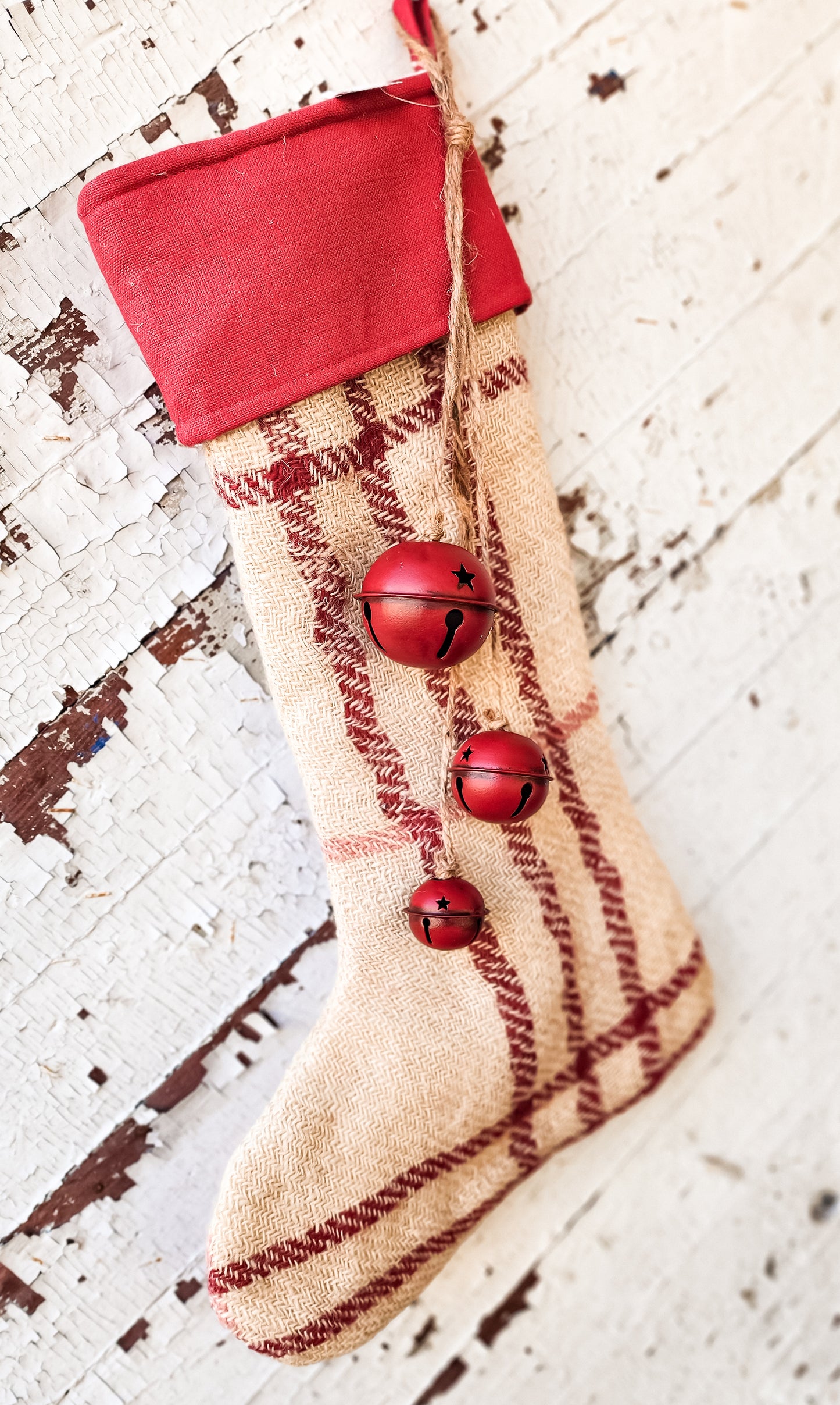 Good Tiding Jute Stocking