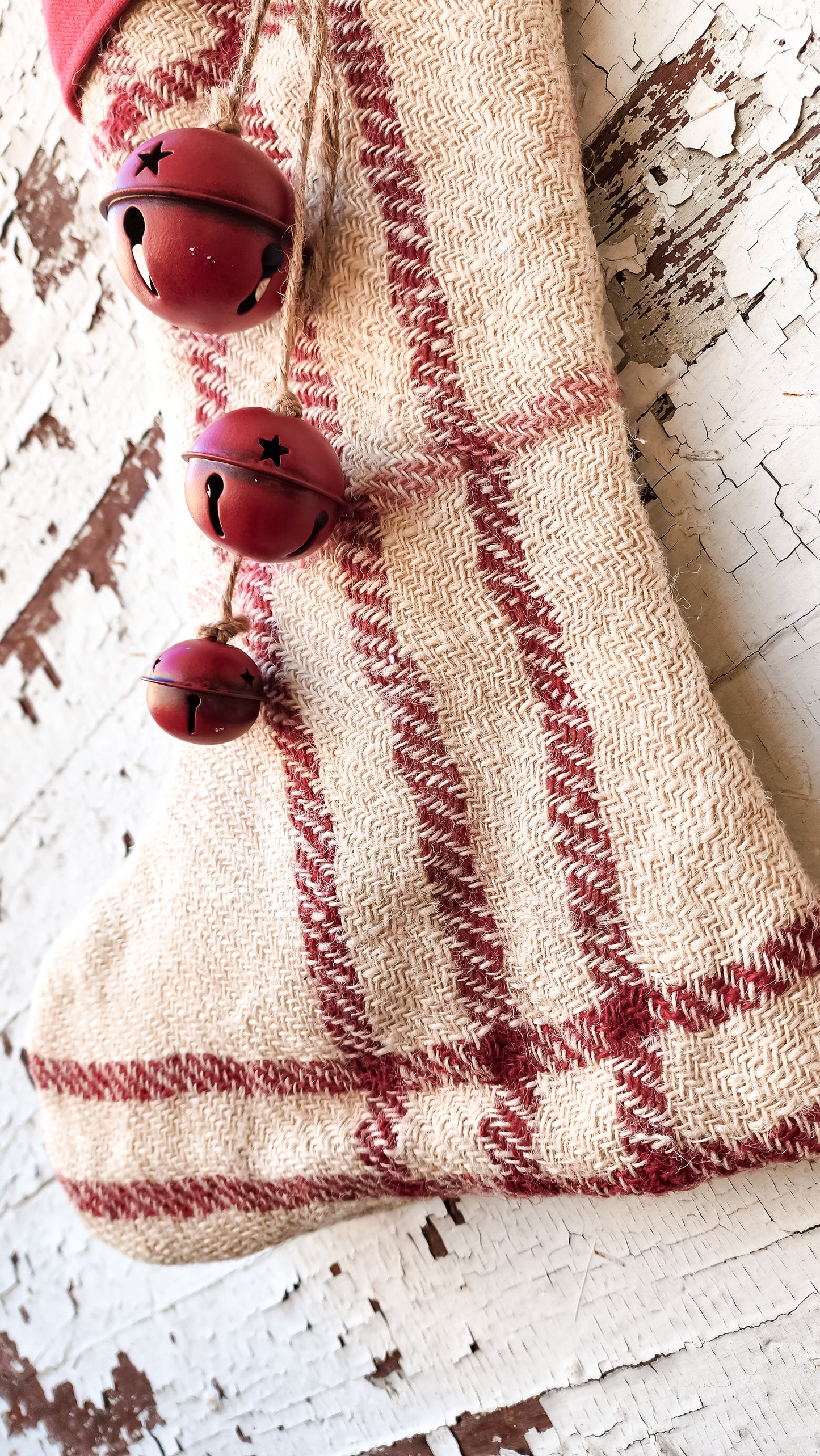 Good Tiding Jute Stocking