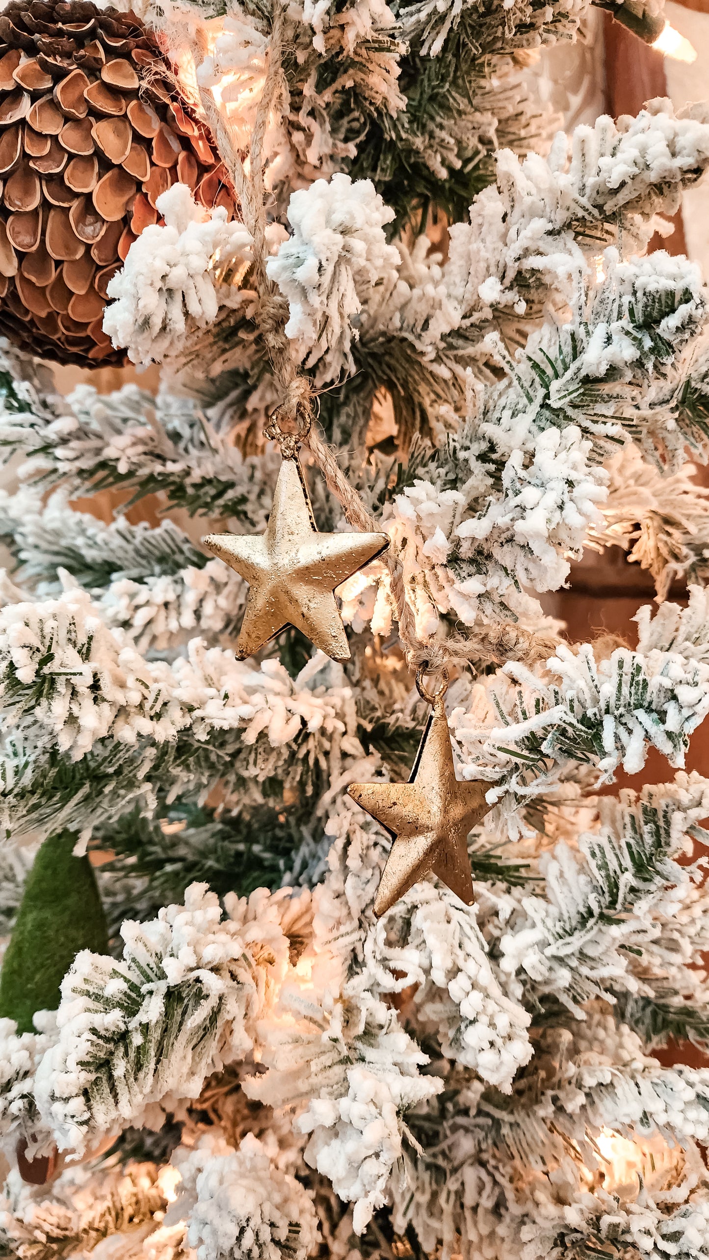 Gold Star Mini Garland