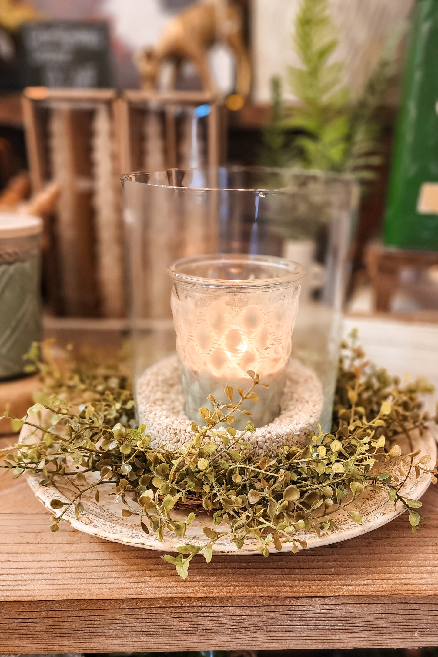 Wild Mix Baby Grass Wreath