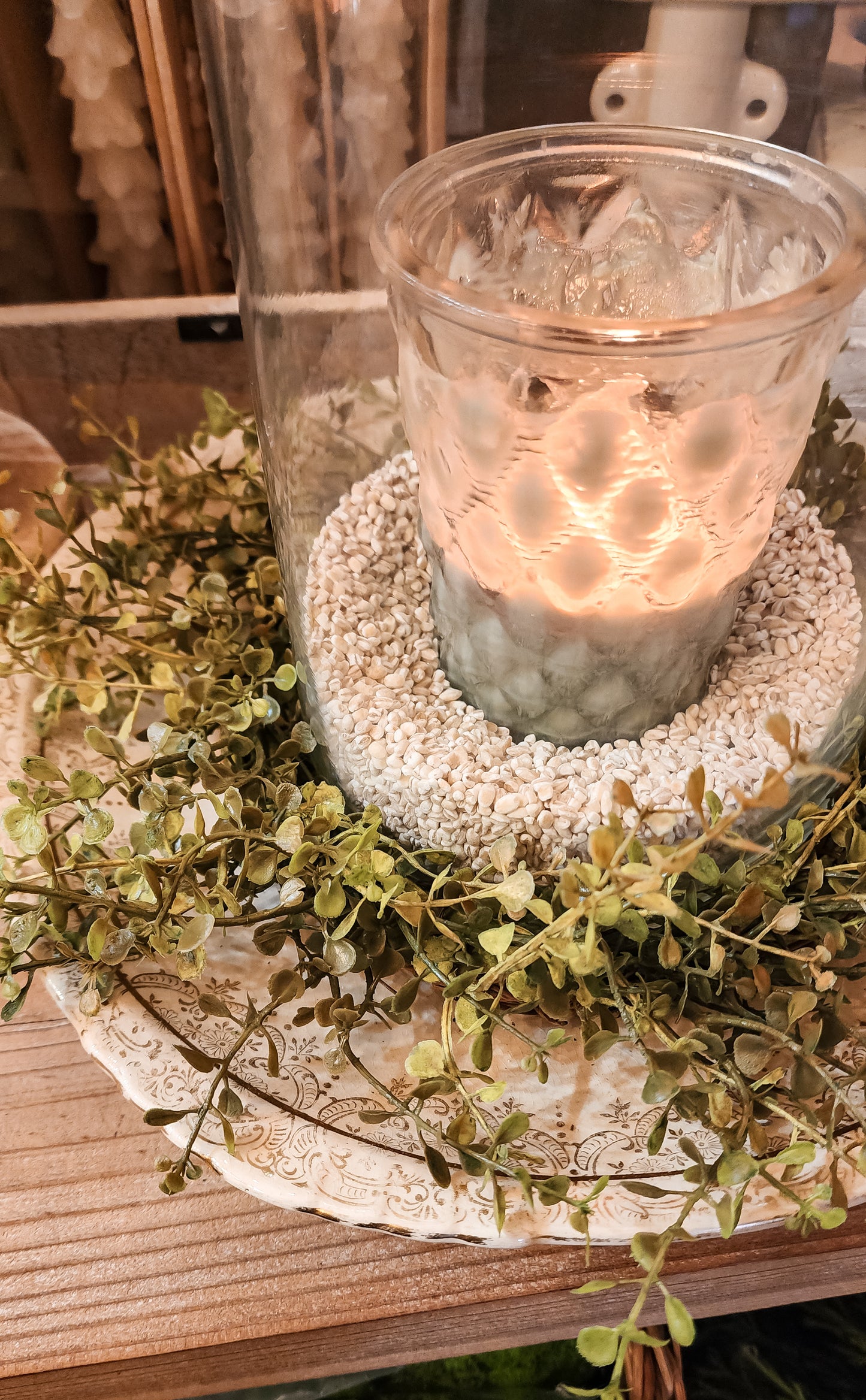 Wild Mix Baby Grass Wreath
