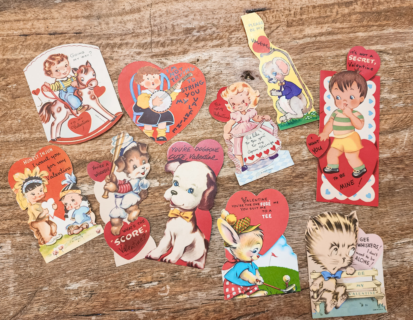 Vintage Valentines Cards