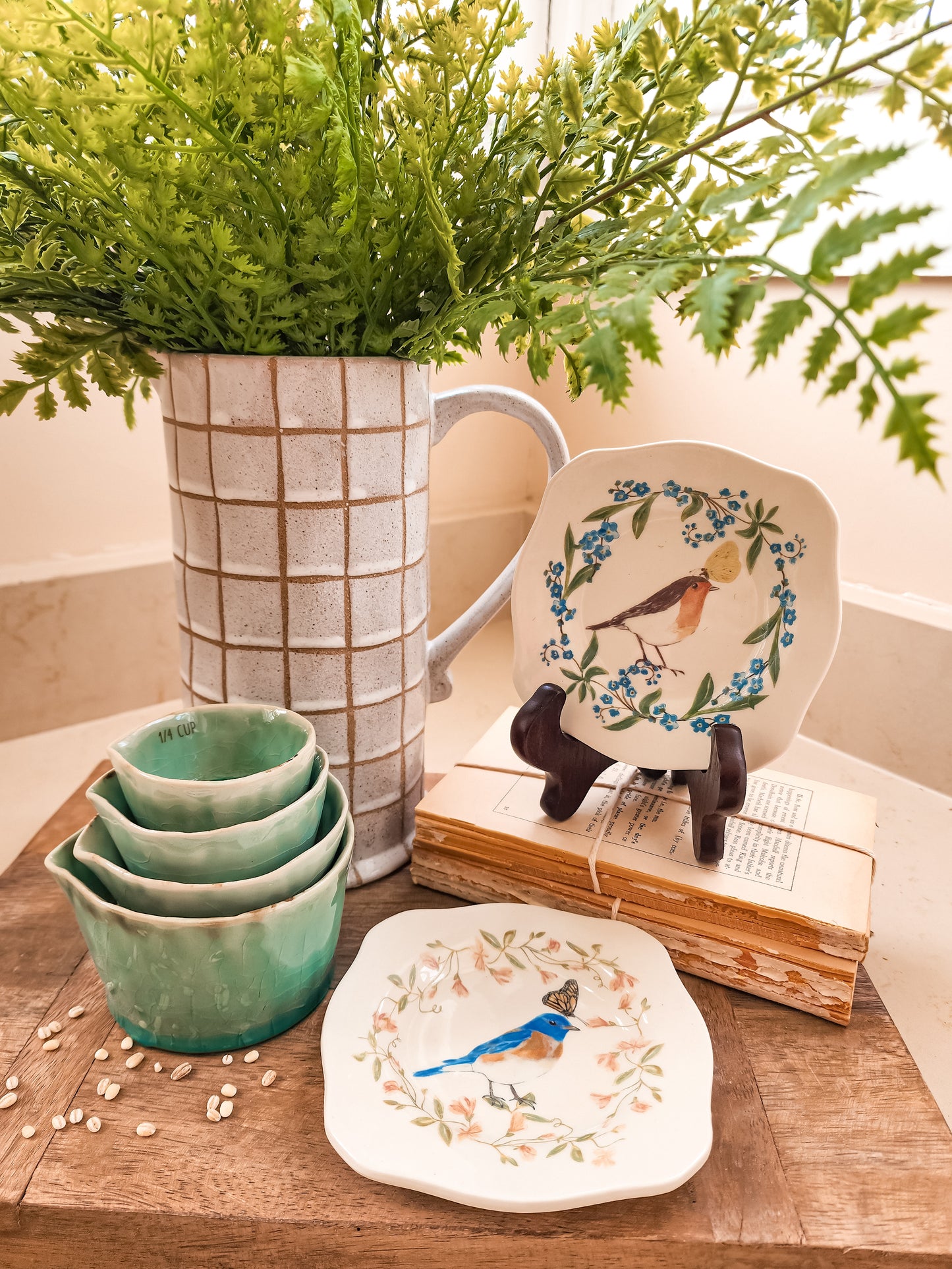 Secret Garden Stoneware Dish