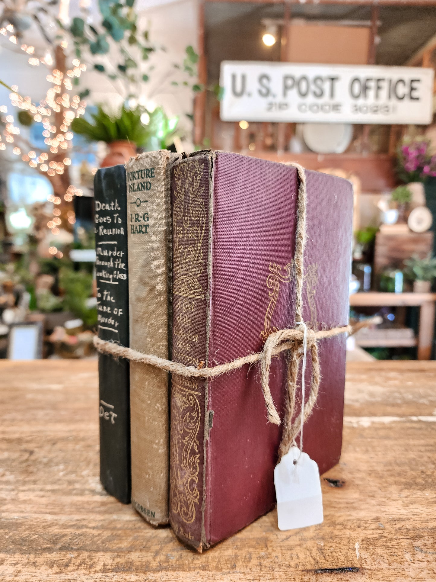 Stack Of 3 Books ( Tan Black + Red)