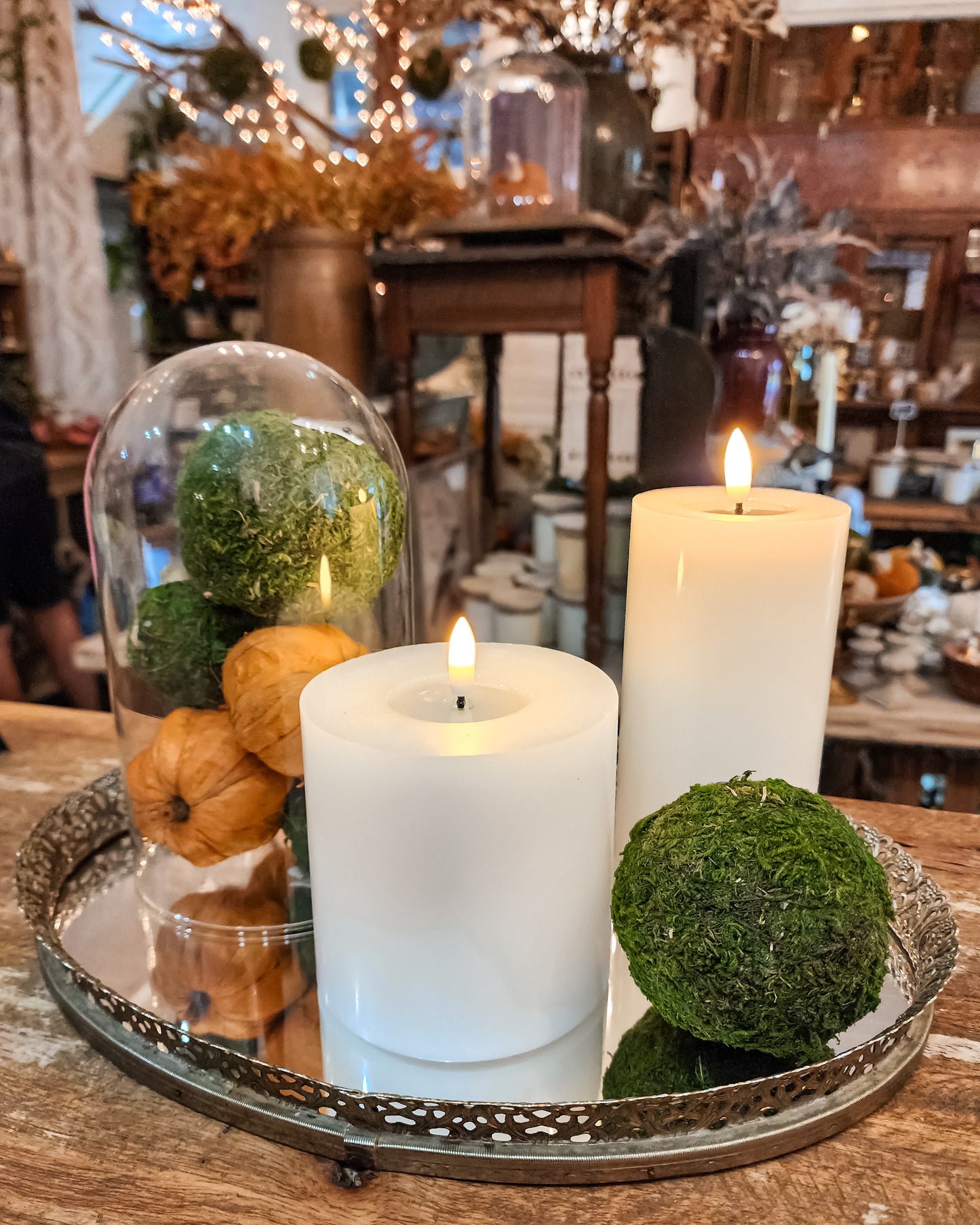 Melted Look Flameless Candles