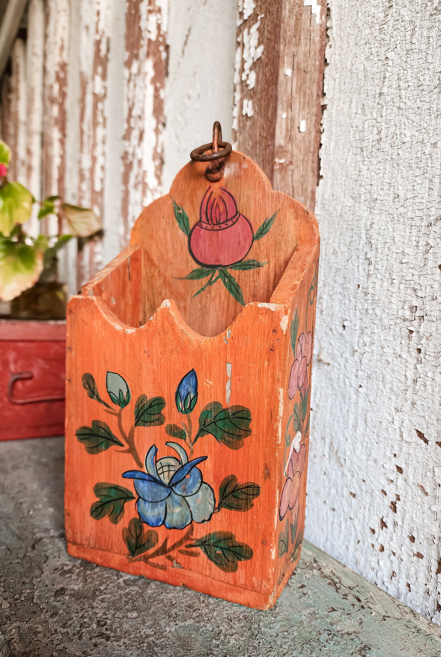 Primitive Wood Box