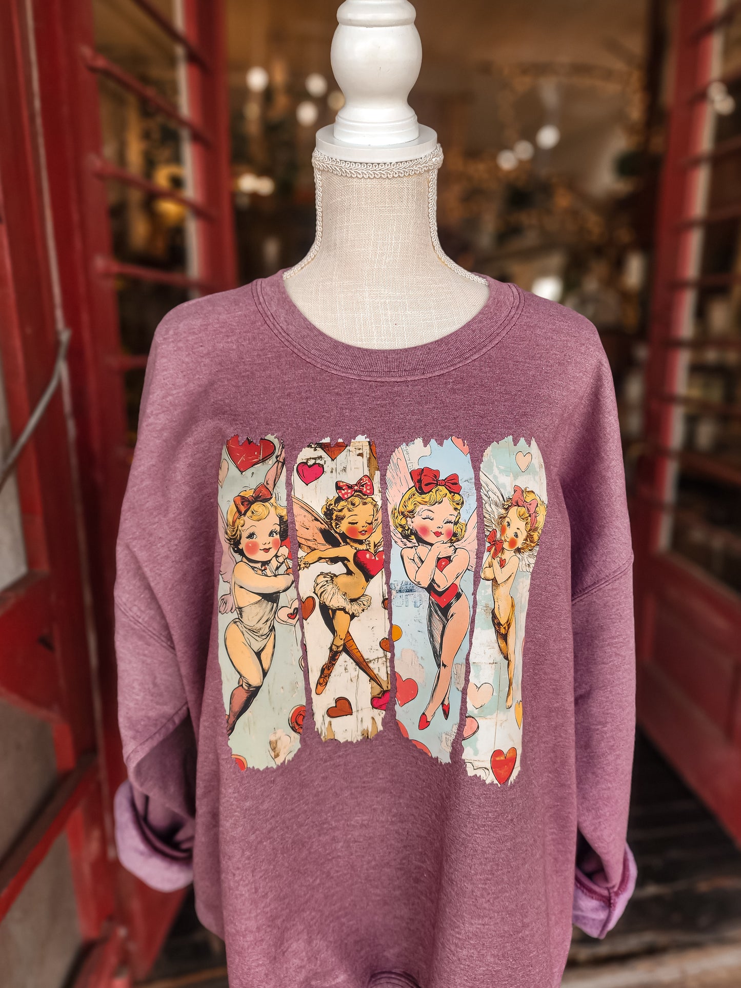 Quad Cupids Mauve (XL ONLY)