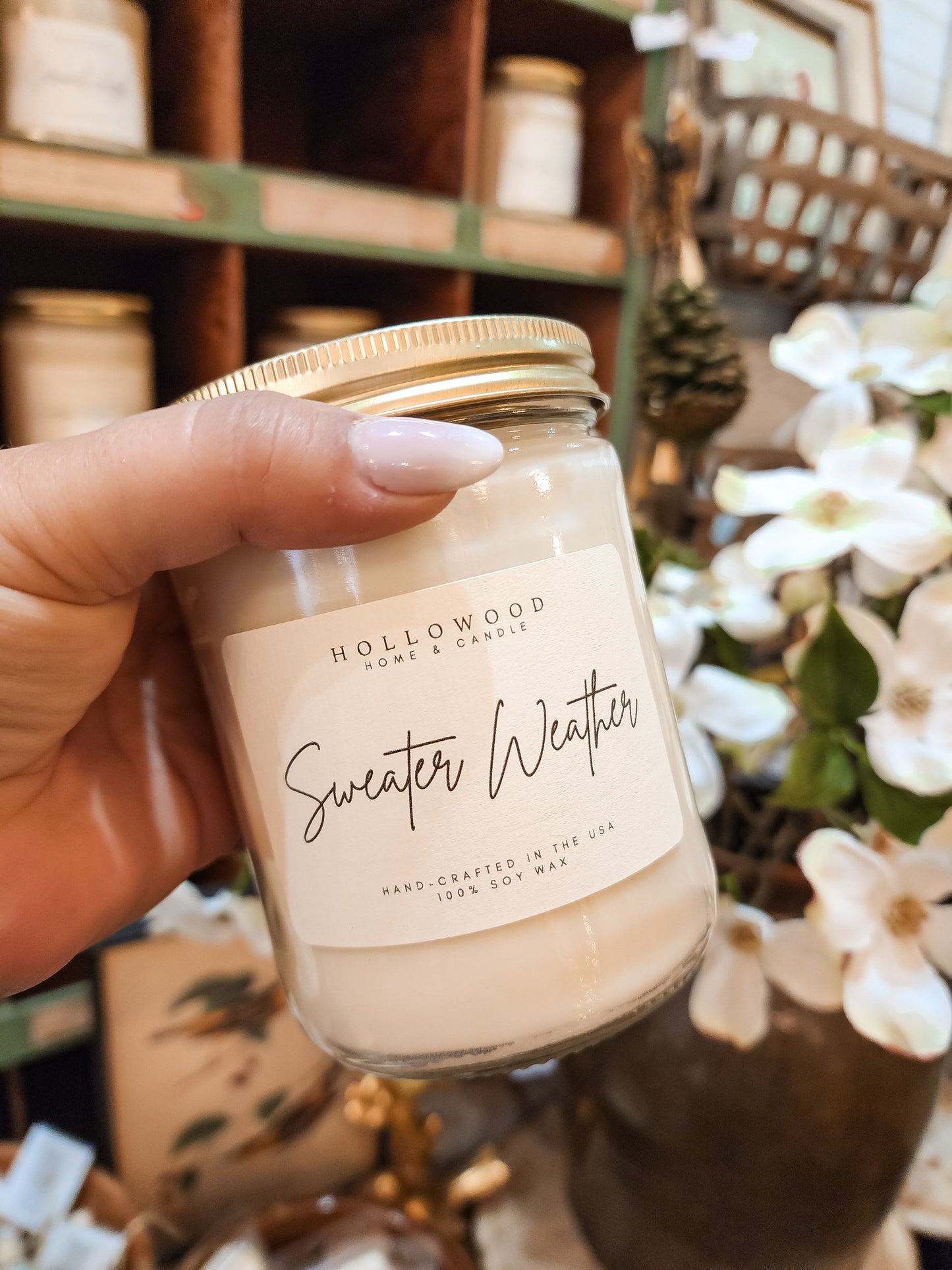 Holiday Hollowood Candles