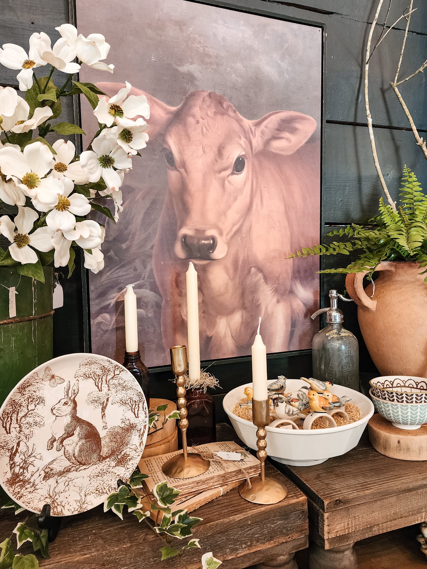 Framed Cow Prints (NOT AVALIBLE FOR SHIPPING)