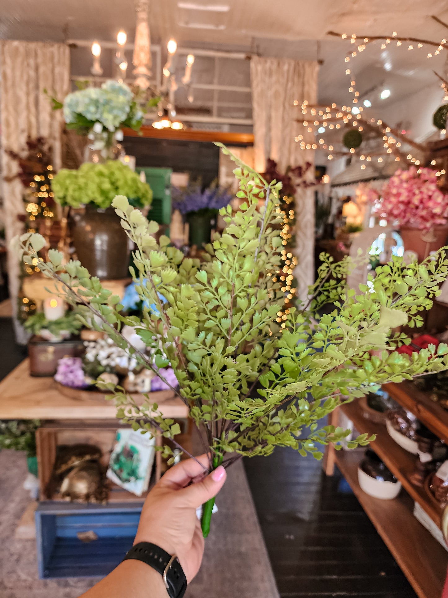 Sophia 19" Maiden Hair Fern