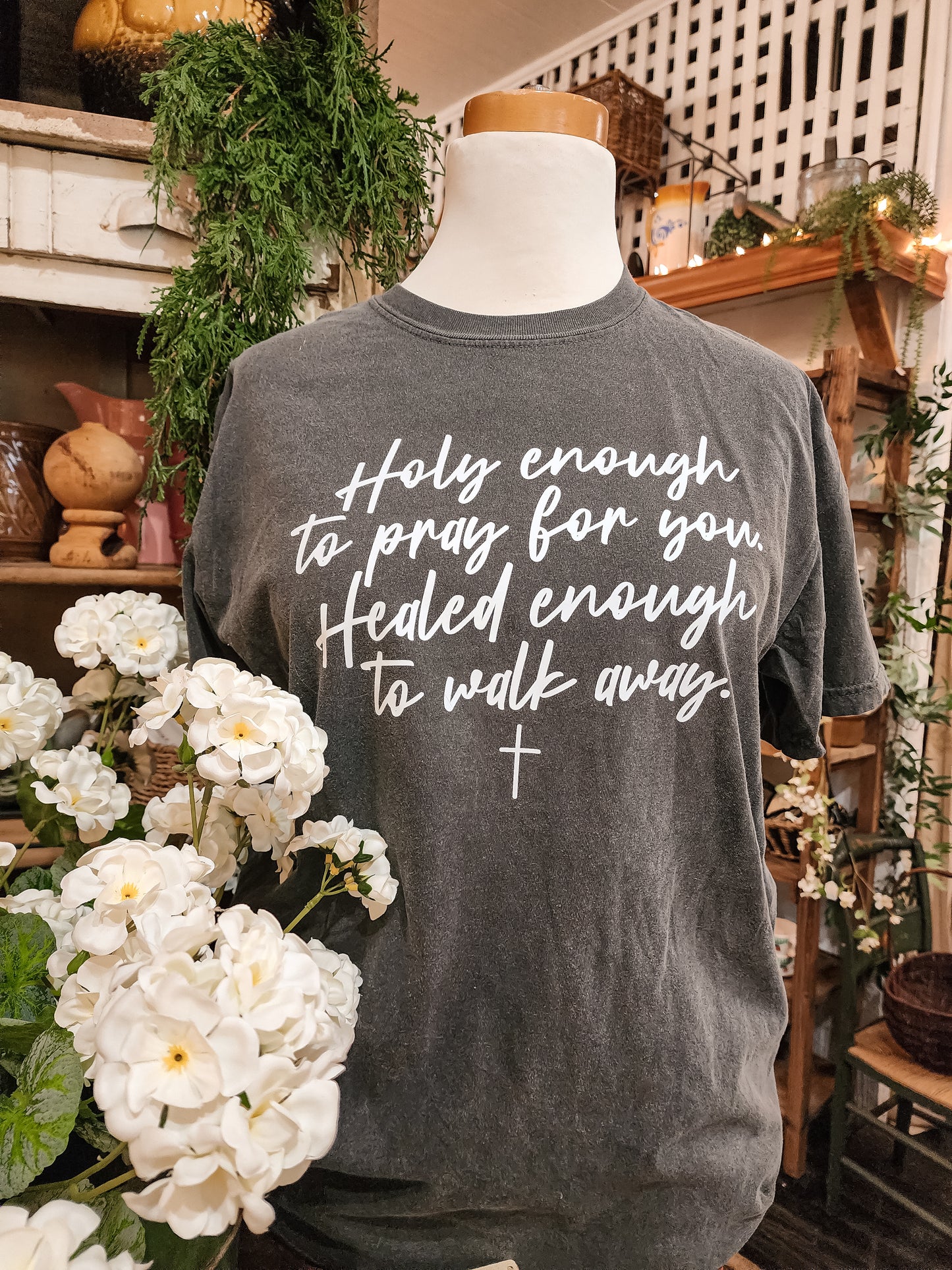 Holy Enough Tee (Ash)