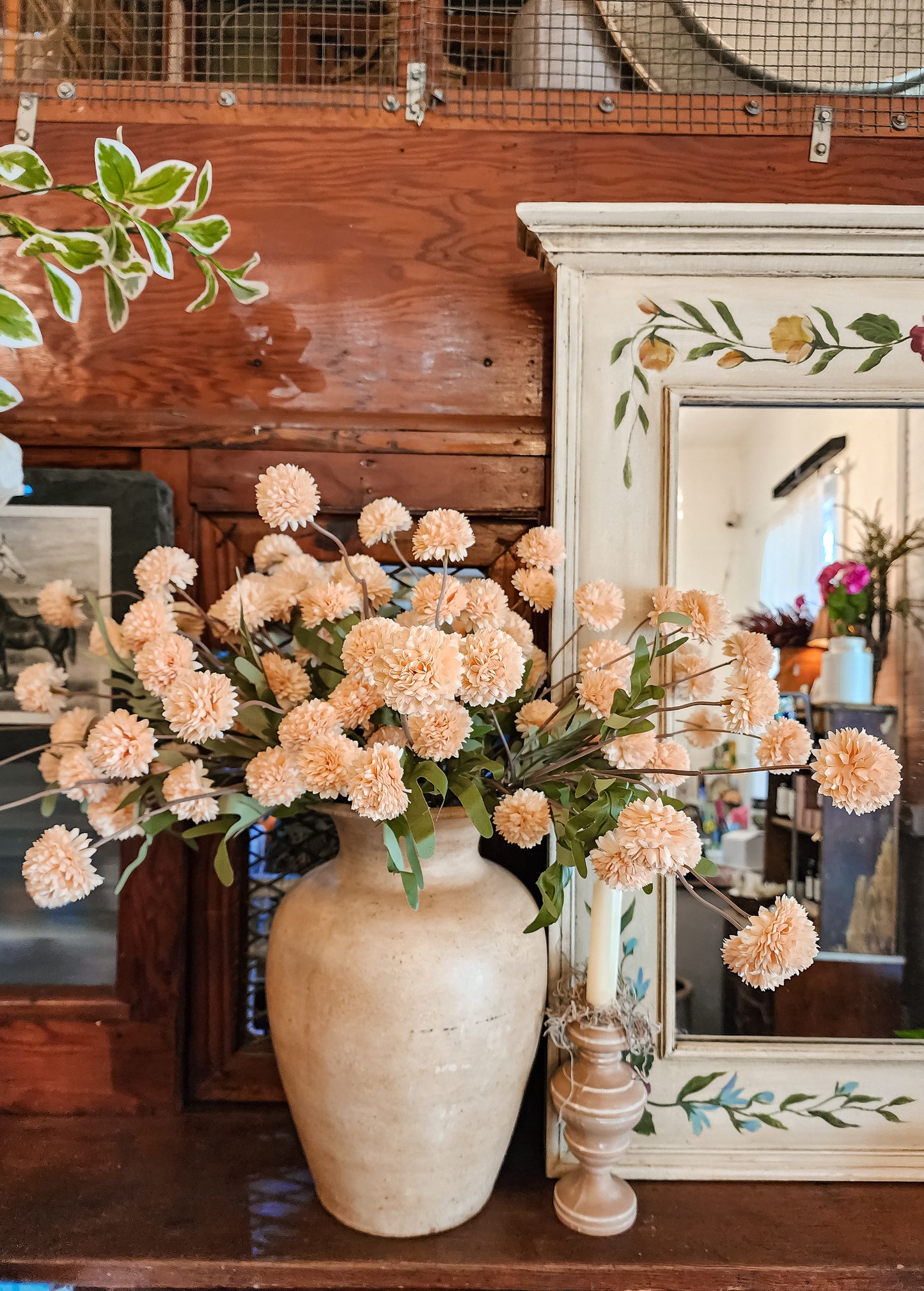 Marcie Pom Floral Stem