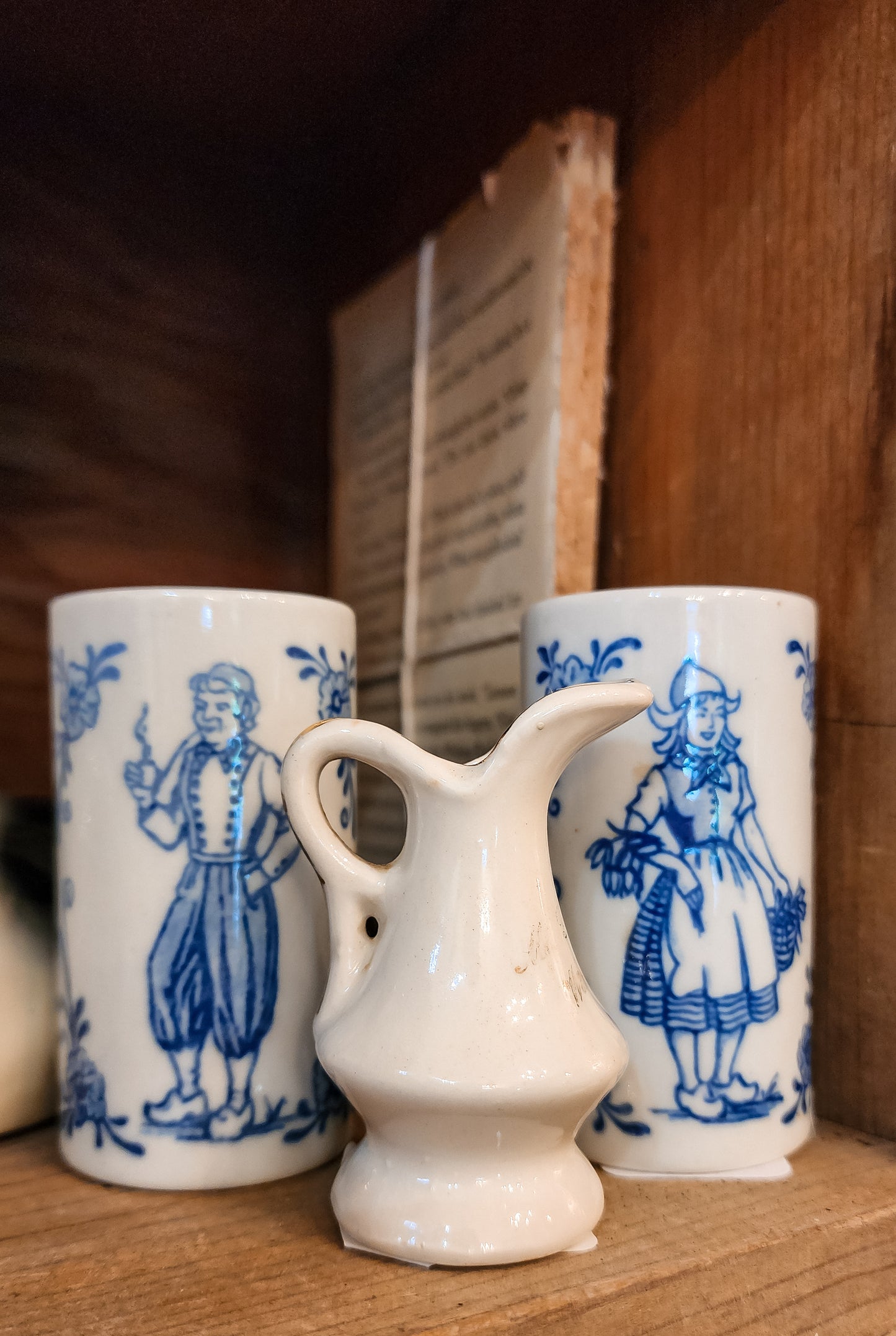 Mini White Pitcher
