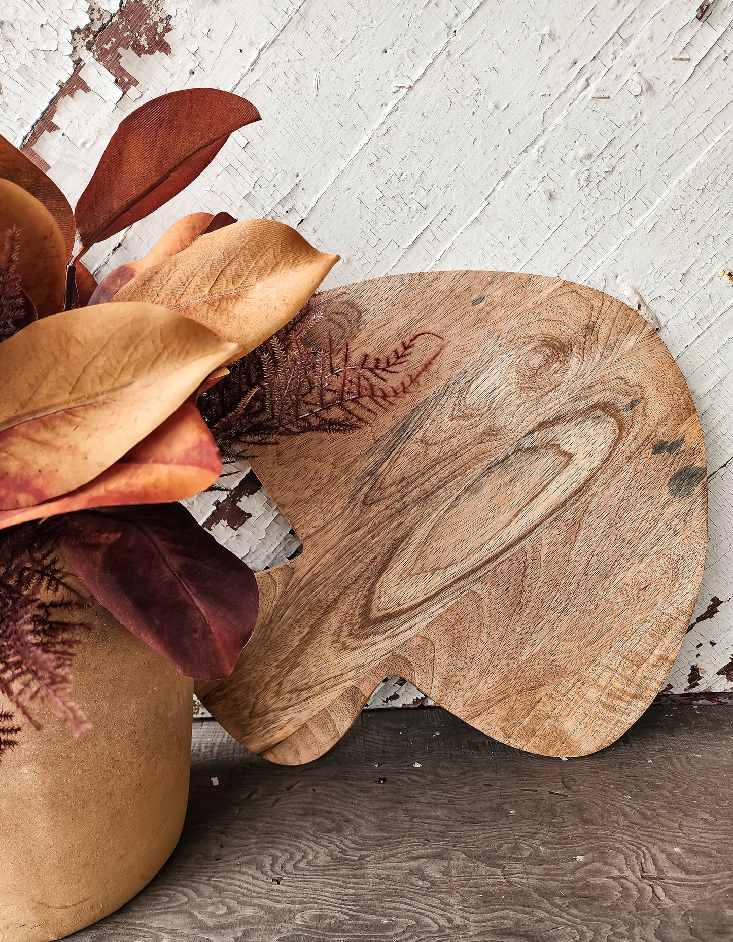 Wooden Mushroom Cutting/Layering Board
