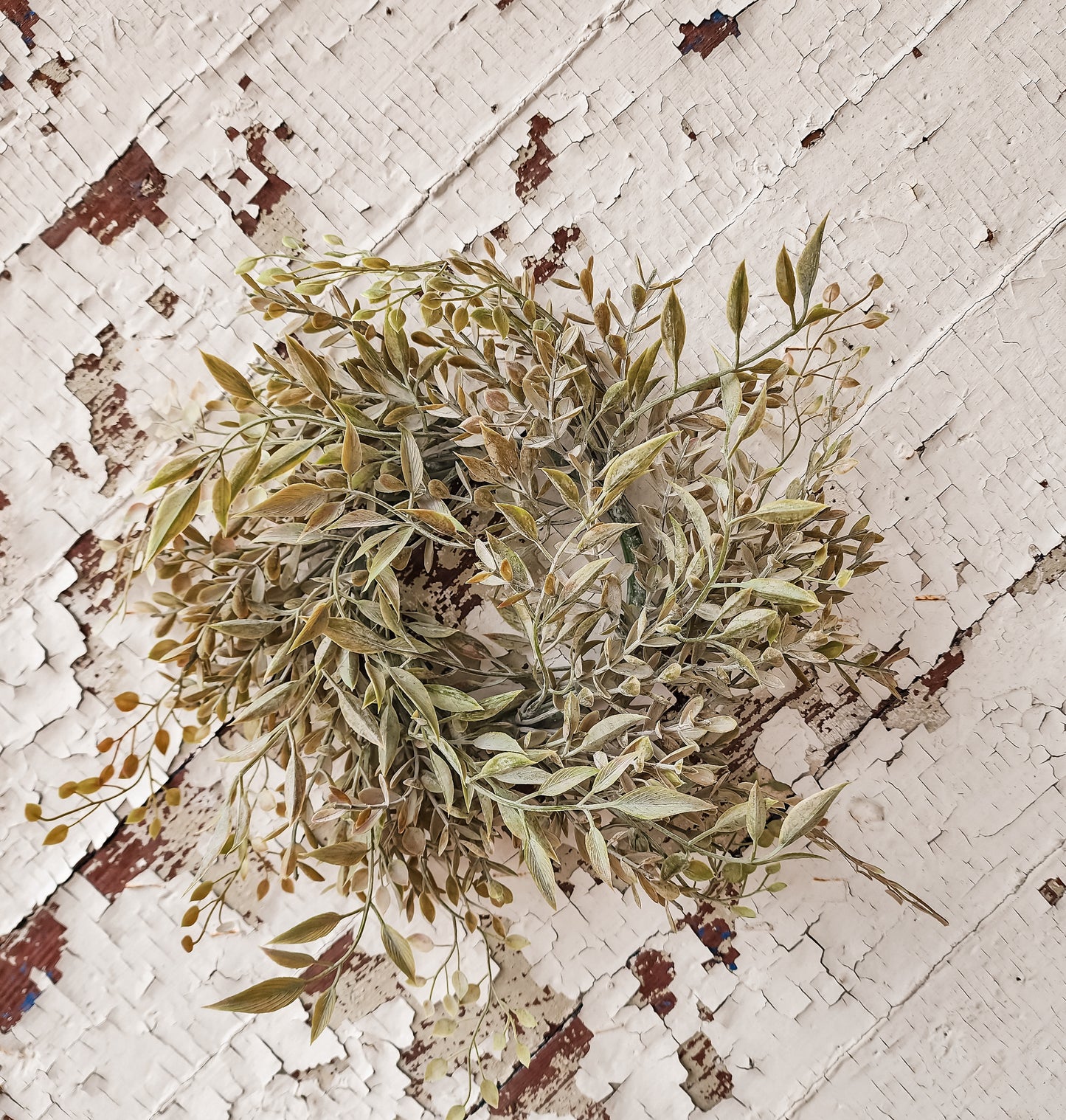 Mixed Sage Leaf Wreath