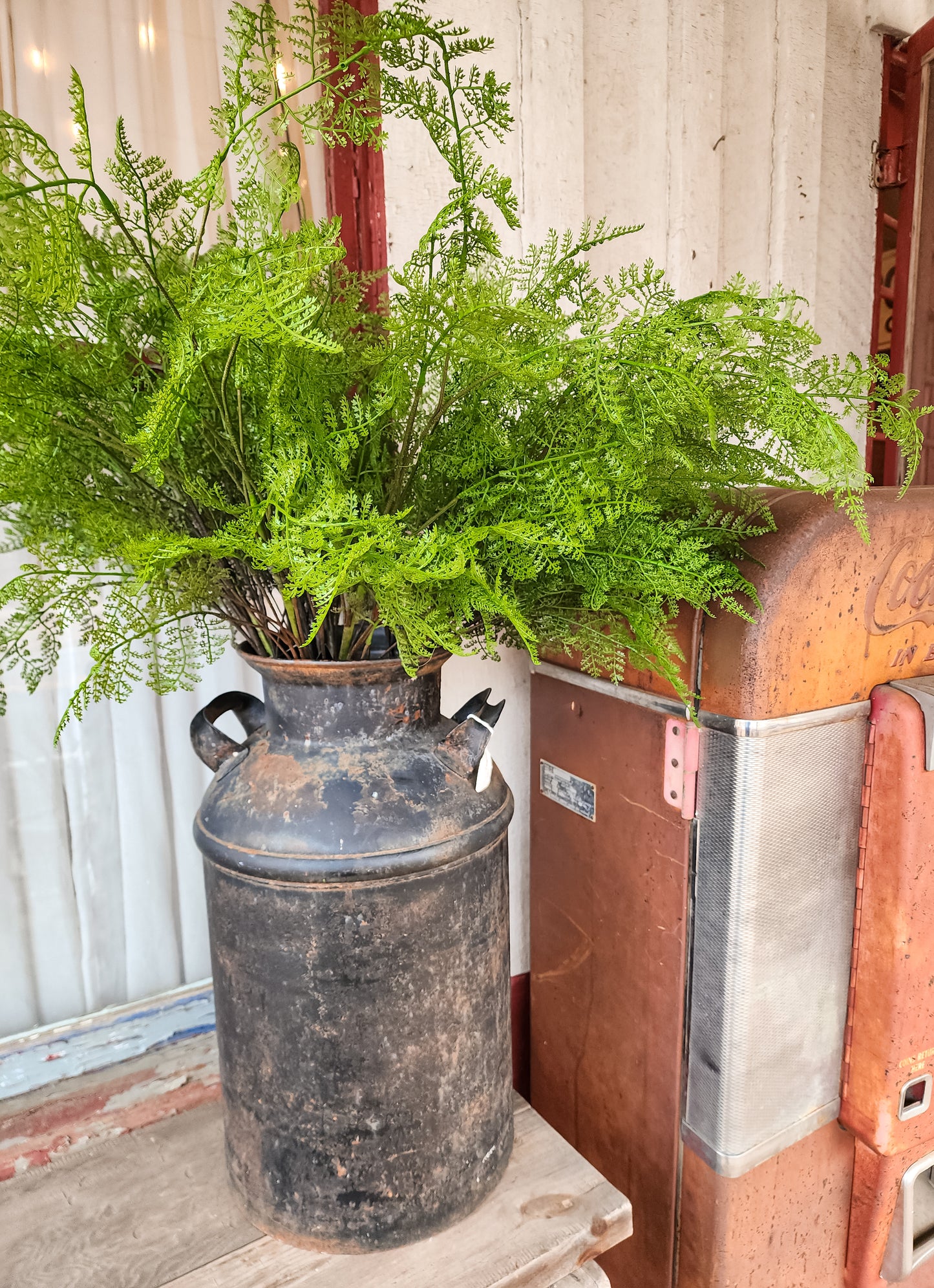 Real Touch Lace Fern Spray