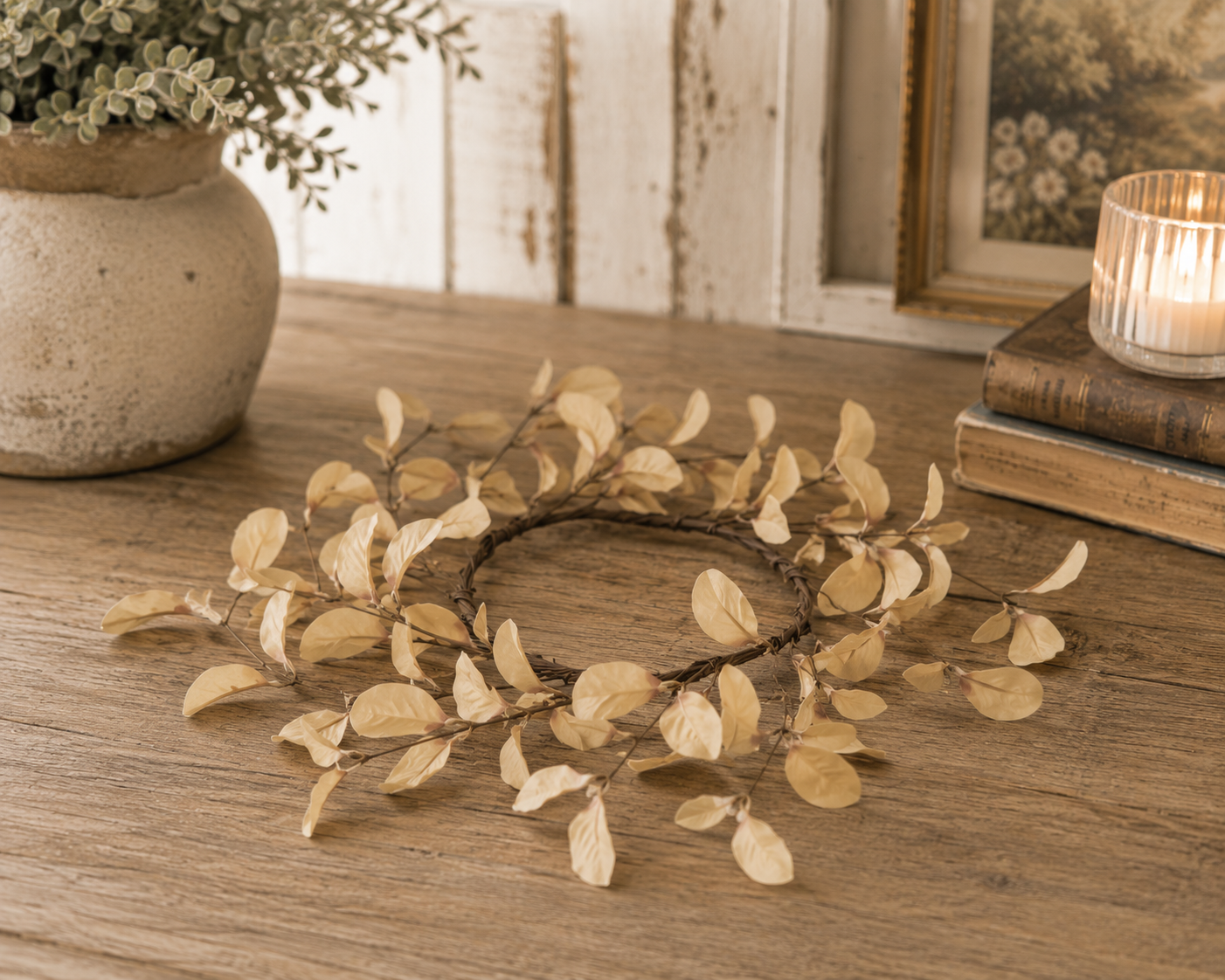 Golden Meadow Candle Ring
