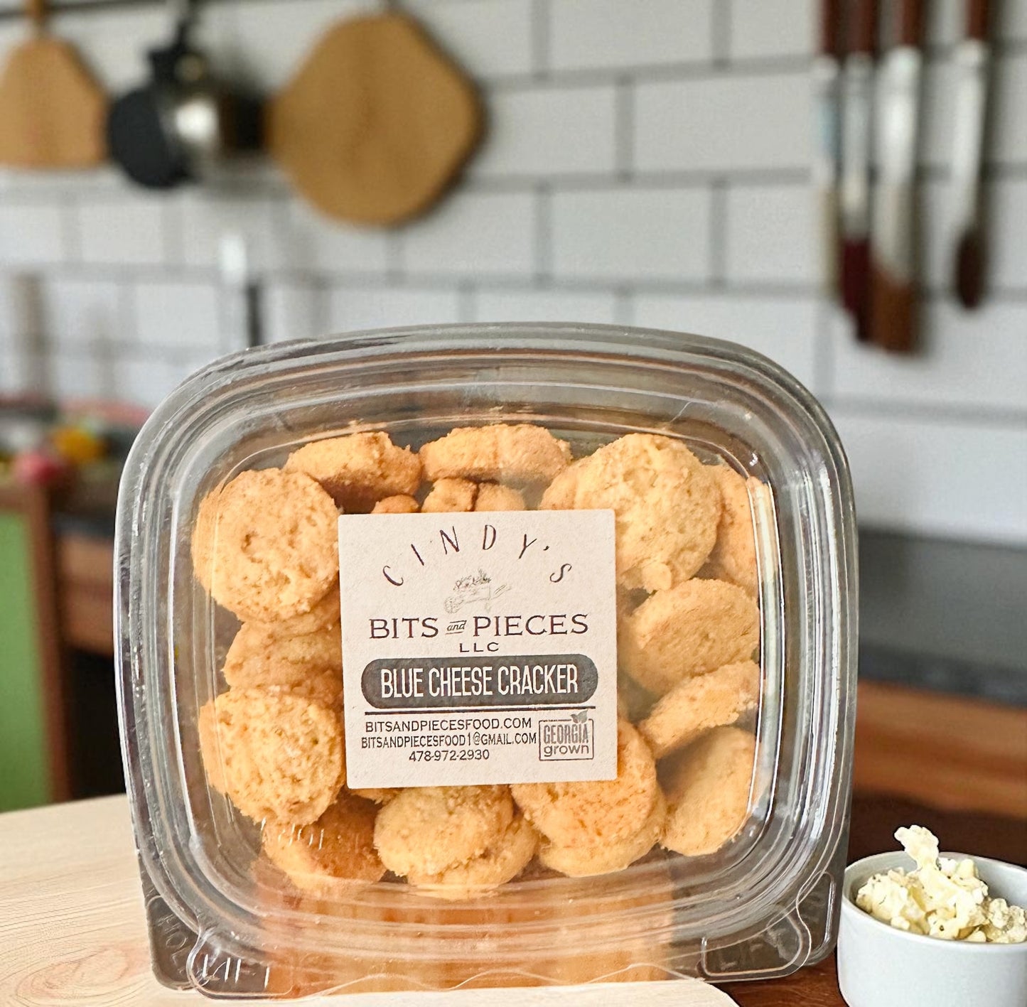 Blue Cheese Crackers