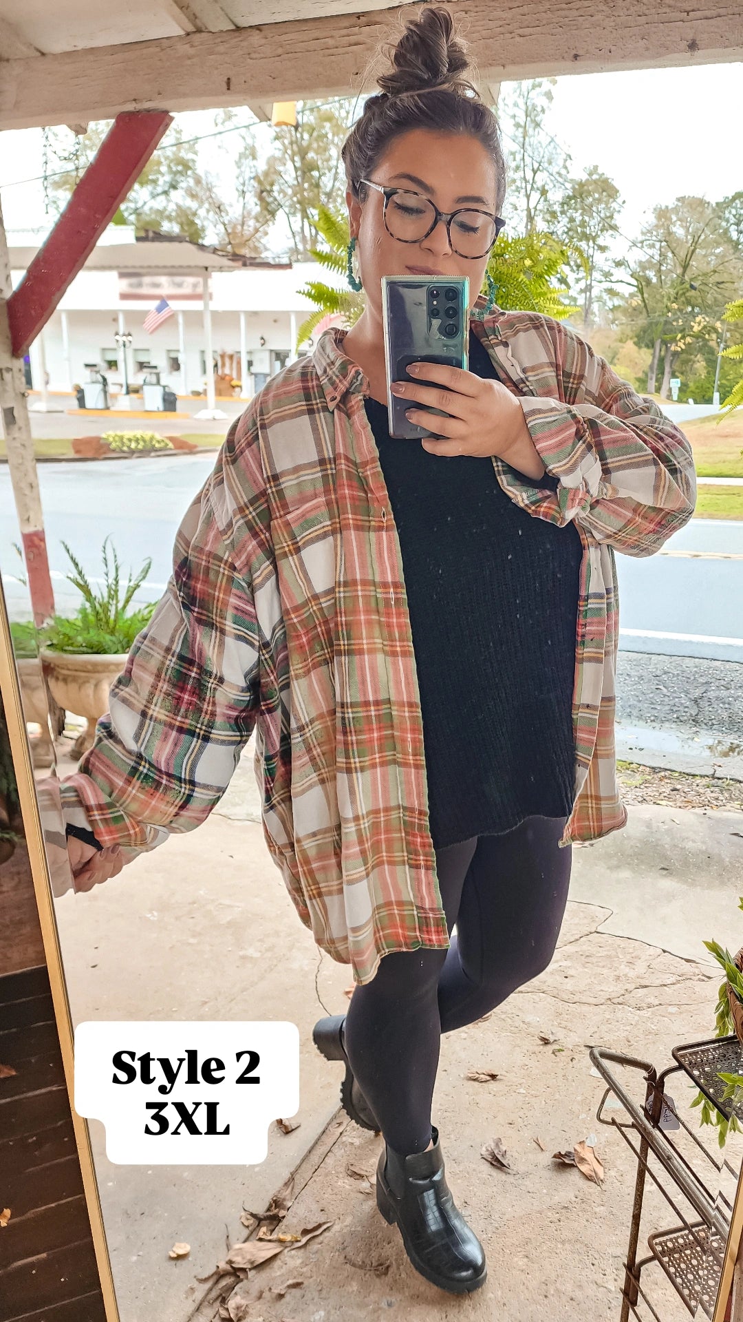 Bleached Out Flannel (3XL)