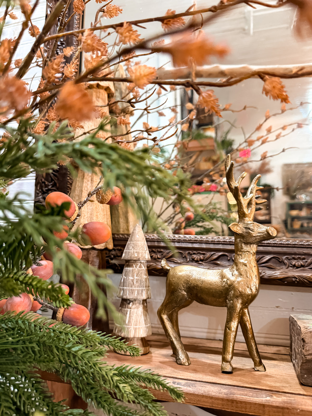 Heirloom Brass Deer