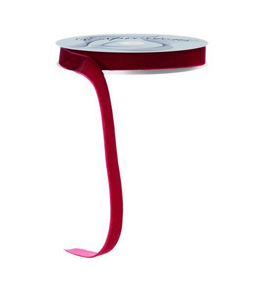 Velvet Thin Unwired Ribbon