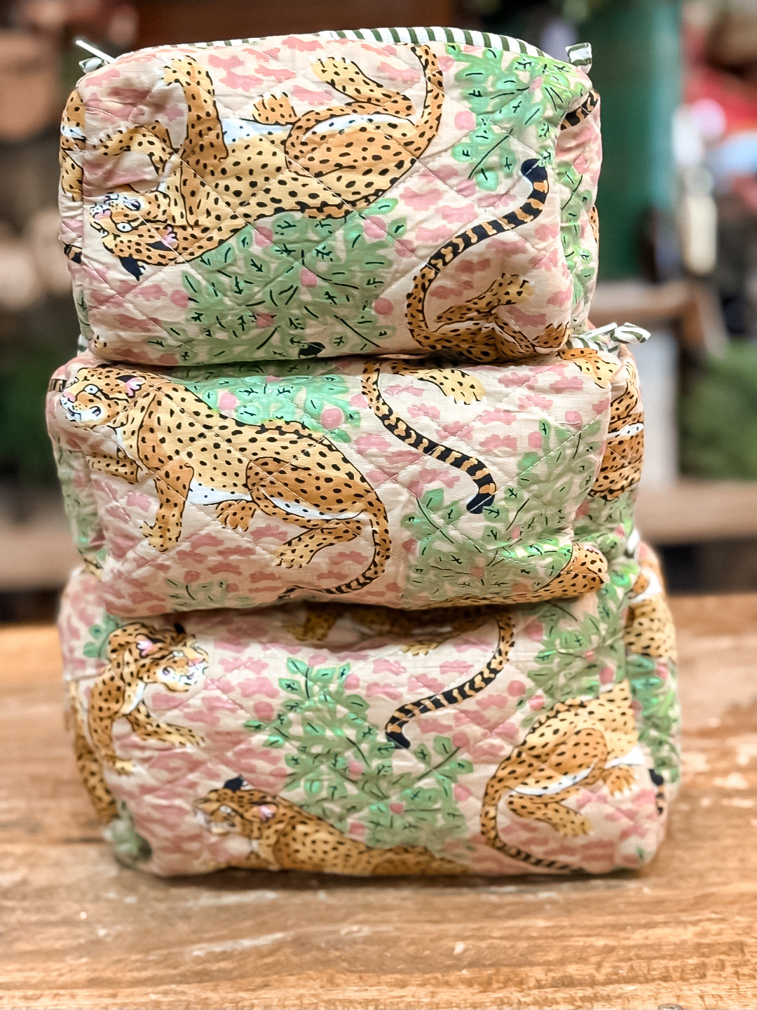 Wild Side Quilted Travel Case (Assorted Size)
