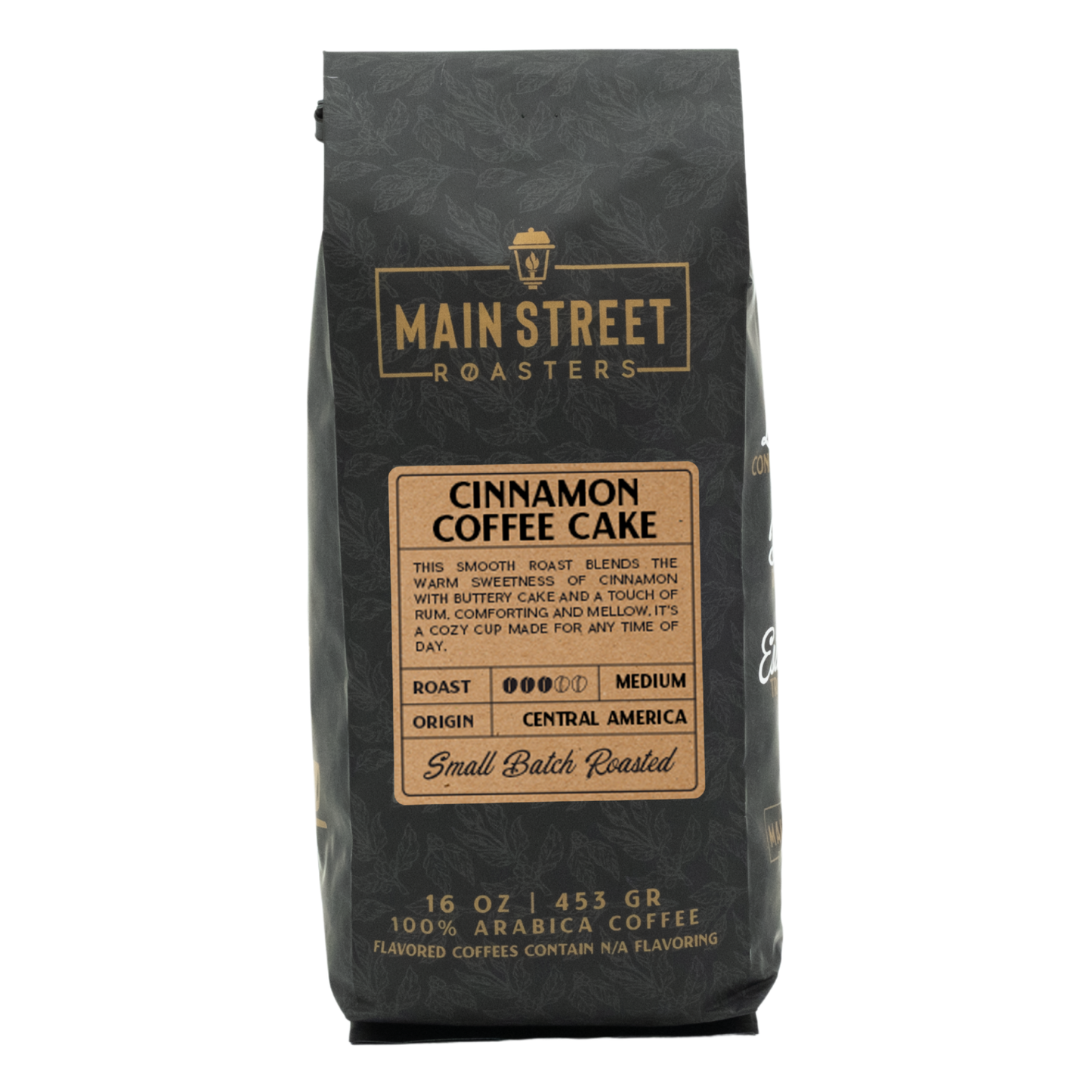 Cinnamon Coffee Cake Flavored Coffee: Regular / Auto Drip / 10 oz