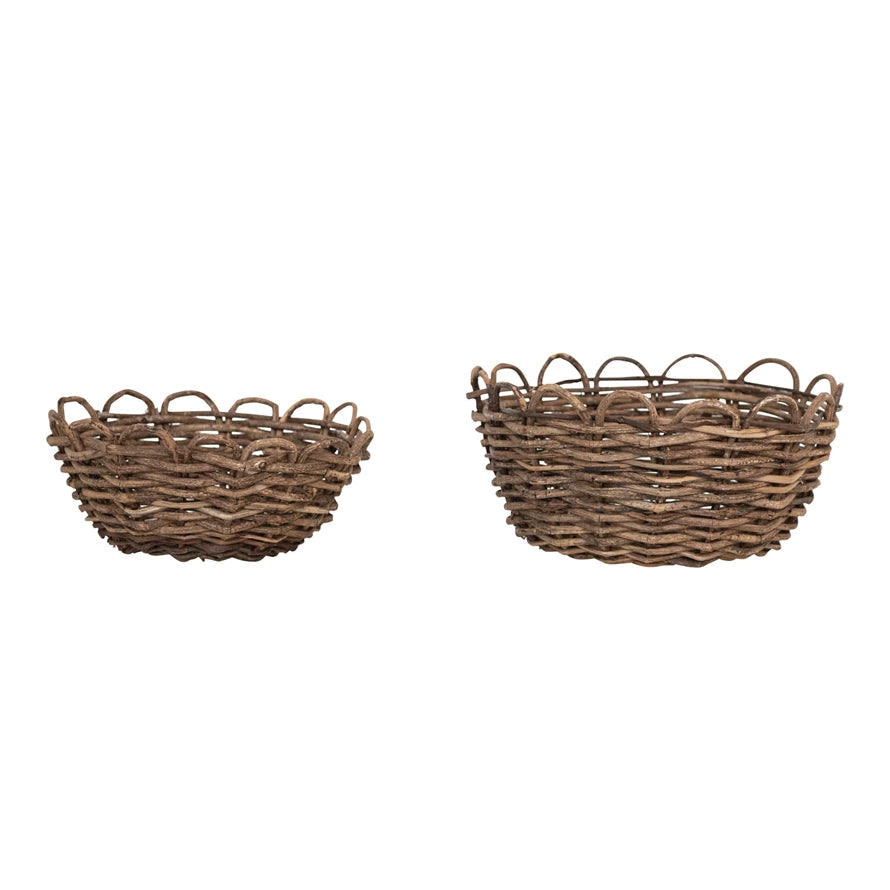 Scalloped Baskets (Assorted)