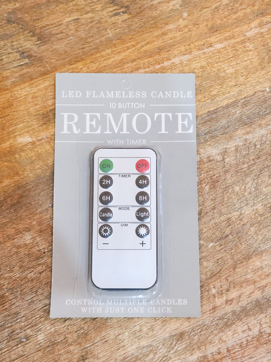 Remote Control for Flameless Candle