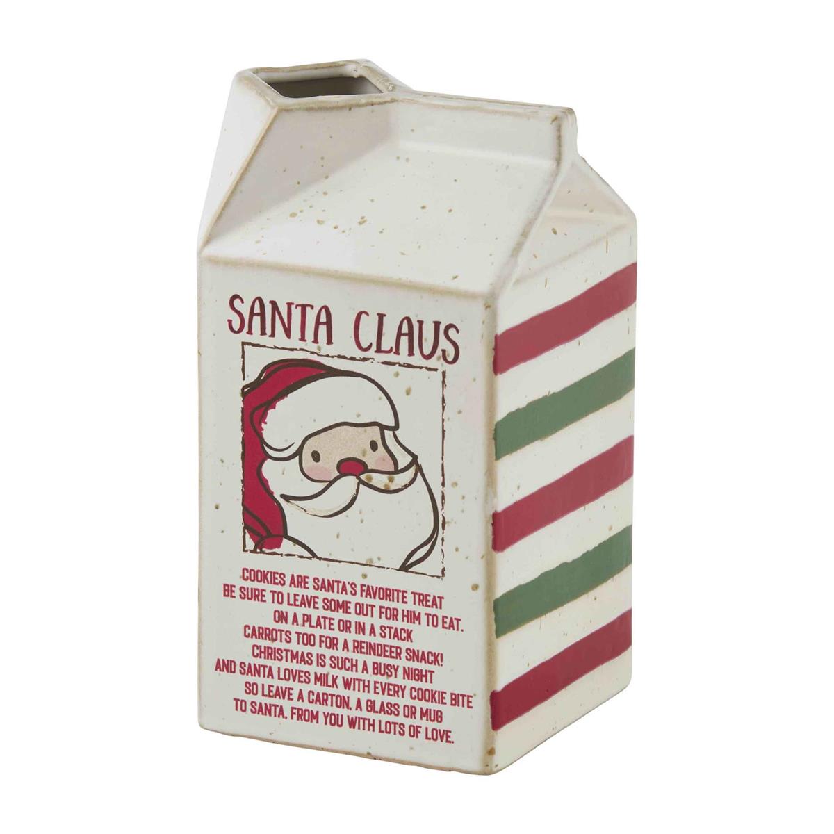 Santa Face On Milk Carton