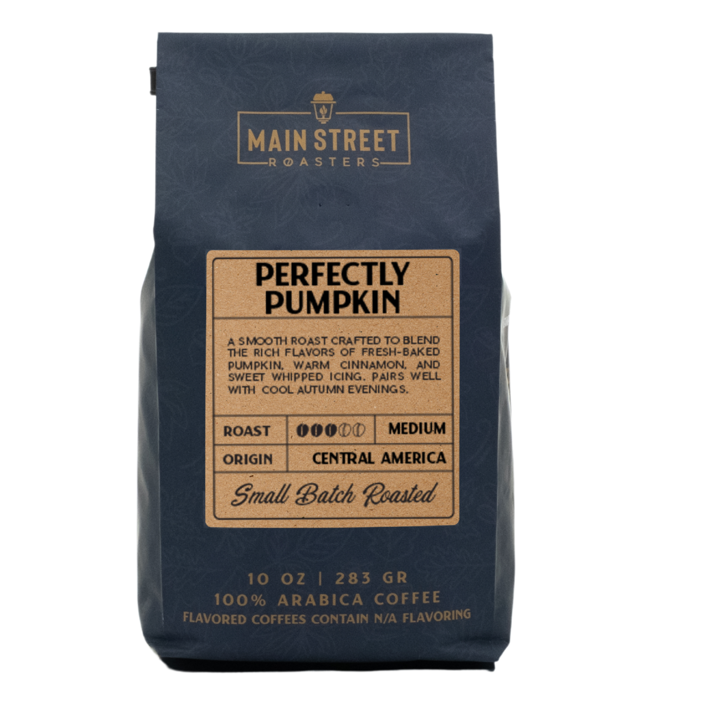 Perfectly Pumpkin Seasonal Flavored Coffee: Regular / Auto Drip / 10 oz