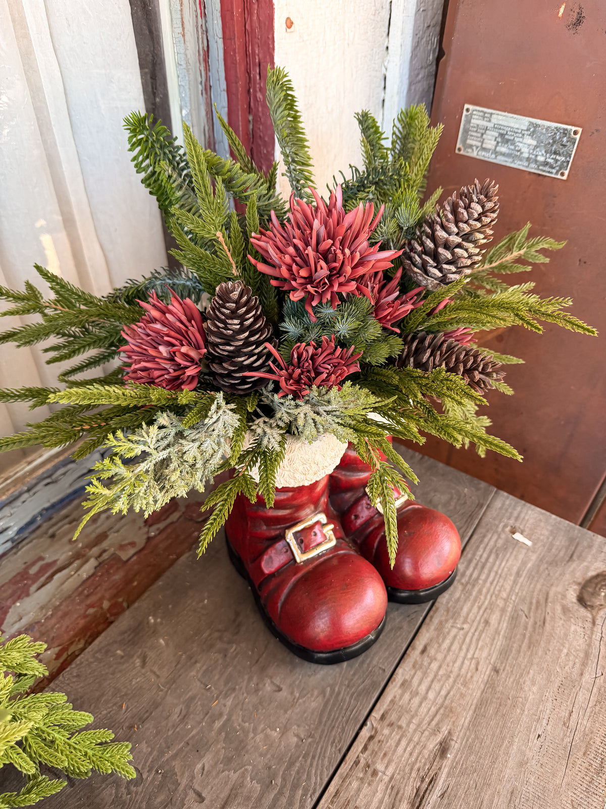 Santa’s Merry Boot Situation (RED BOOT)
