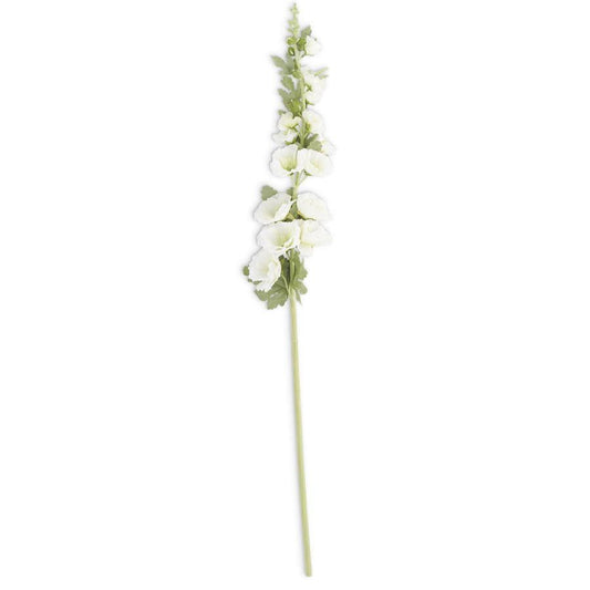 White Hollyhocks Stem