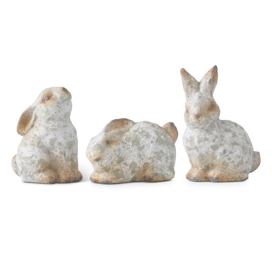 Patina Garden Bunny's (Resin) Assorted