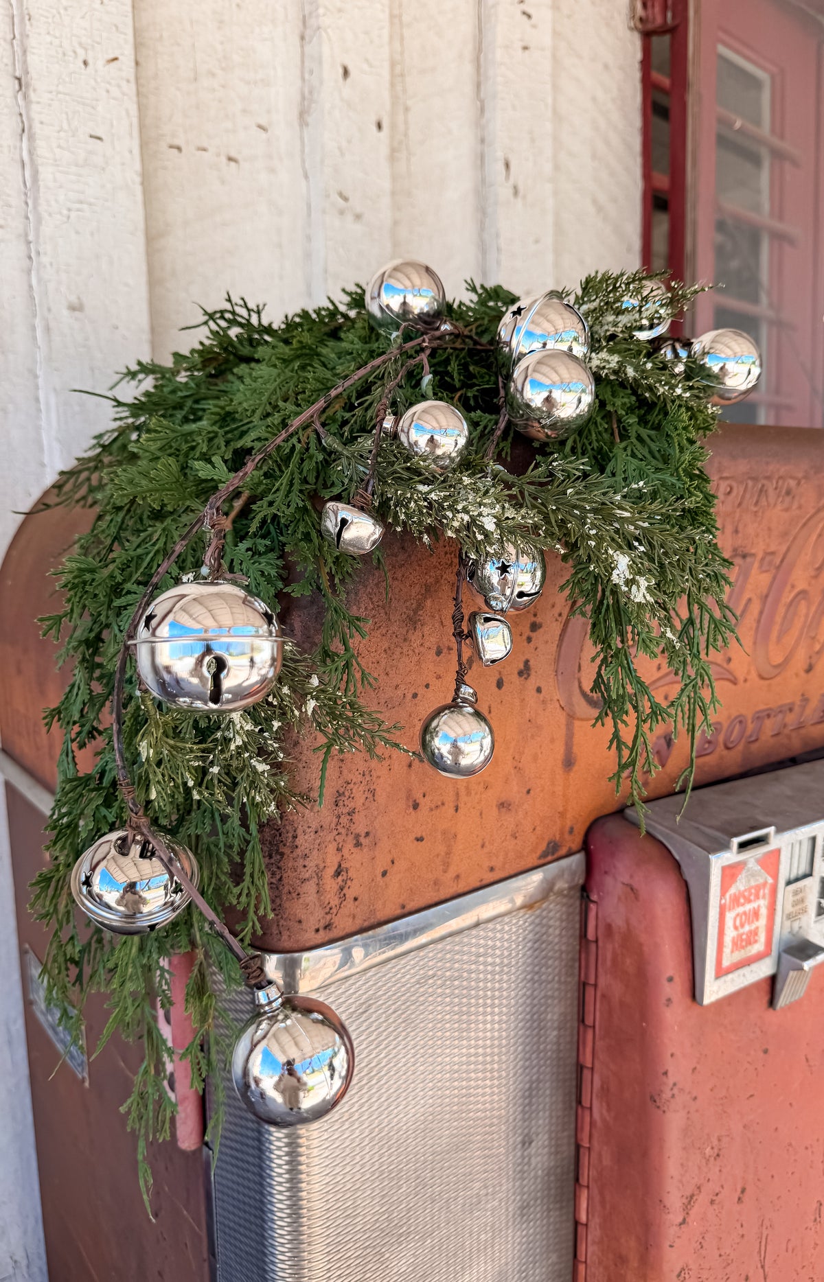 35" Jingle Pine Branch | Silver Bells