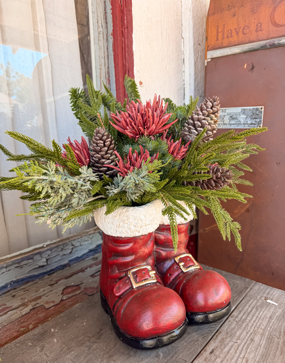 Santa’s Merry Boot Situation (RED BOOT)