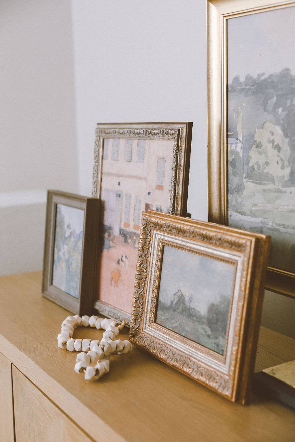 Wedeler Au Framed Antique Art: 9x7