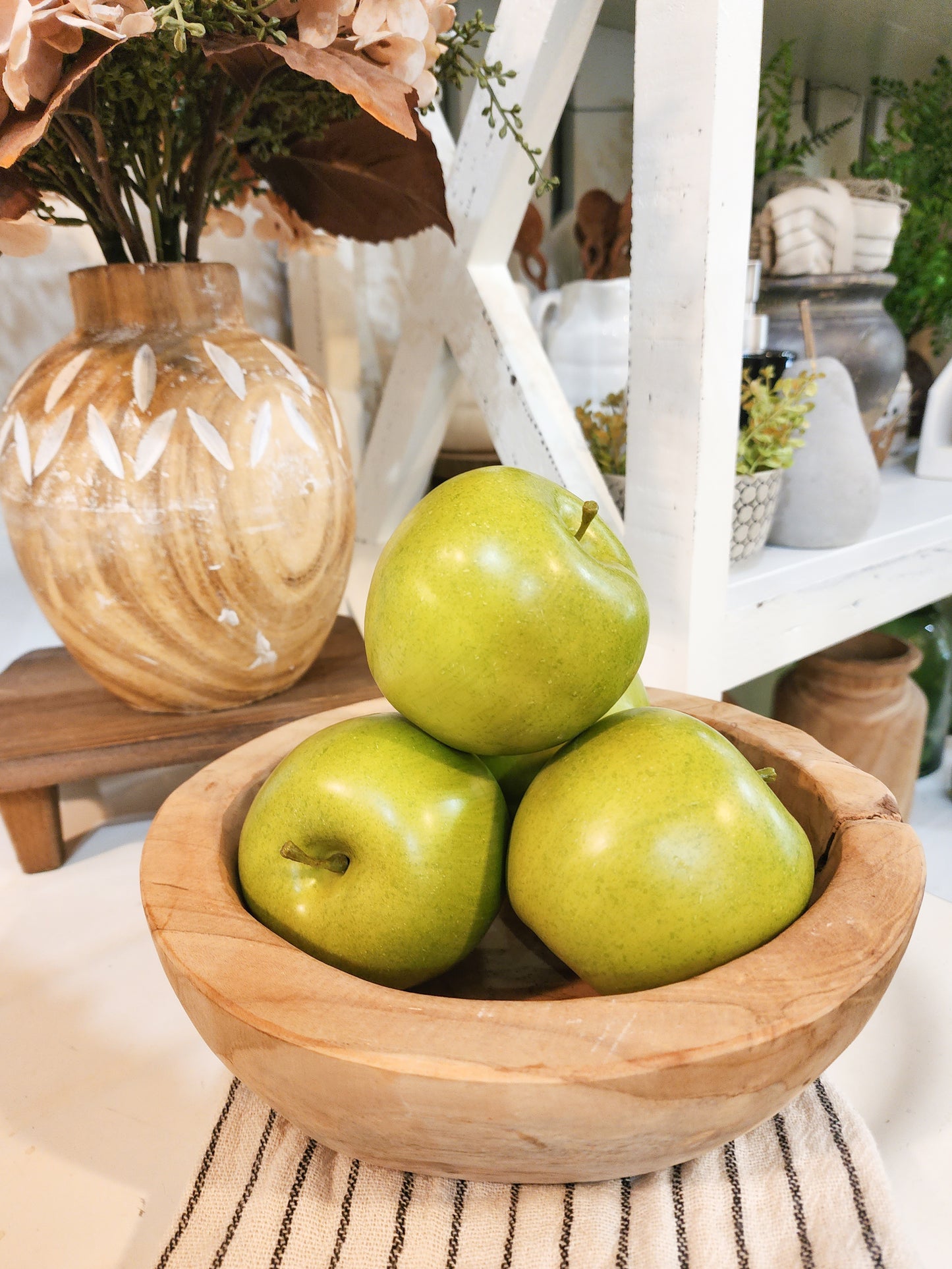 Faux Decorative Apples