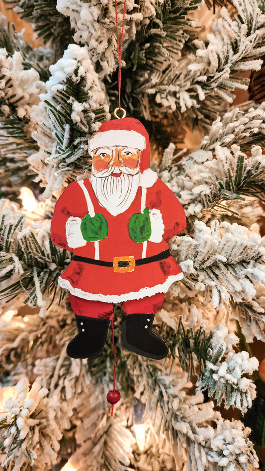 Vintage Inspired Pull Ornament