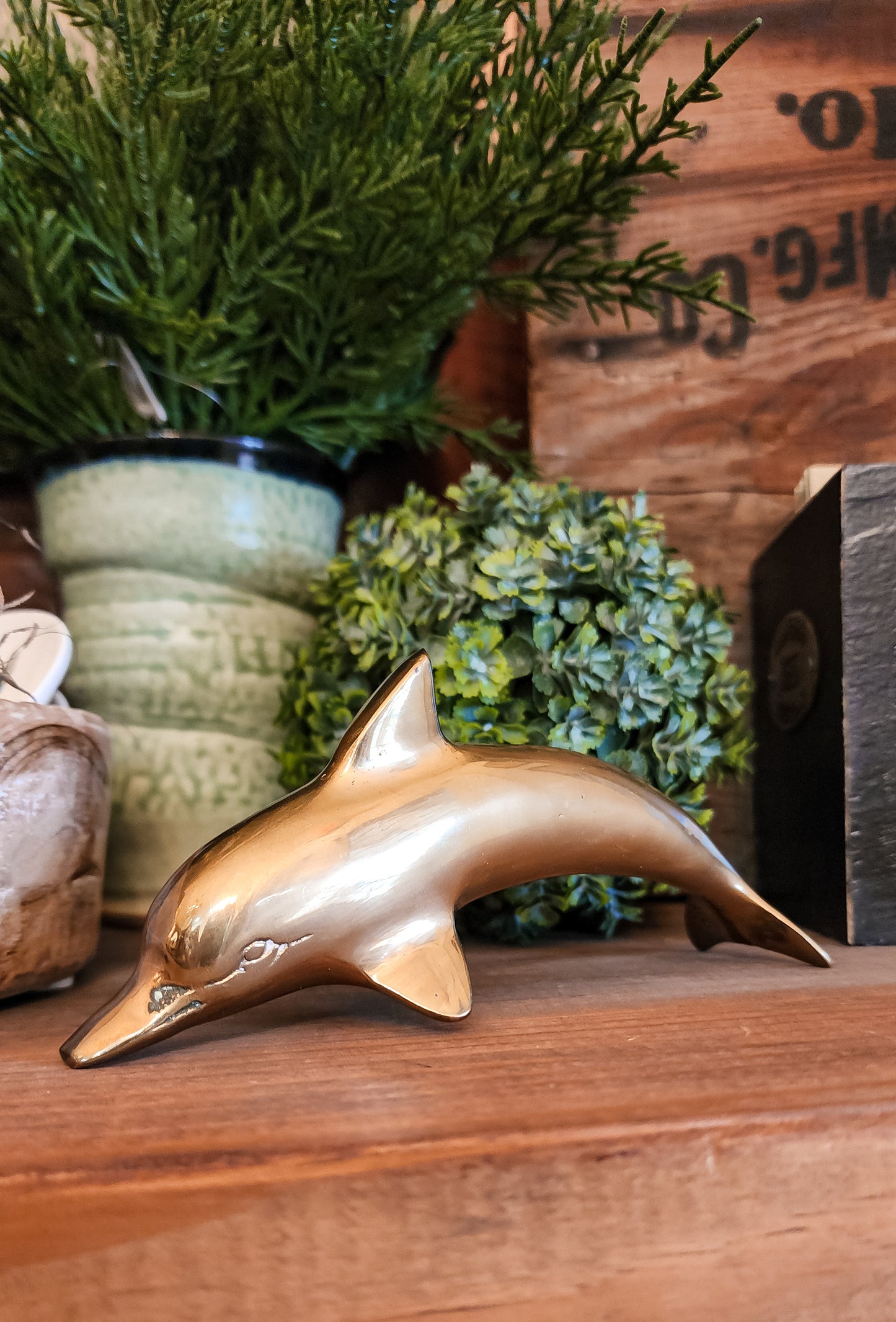 Brass Dolphin