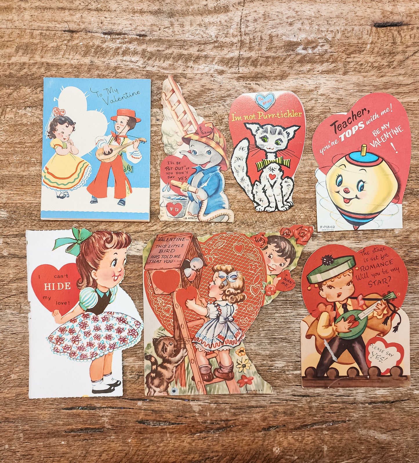 Vintage Valentines Cards