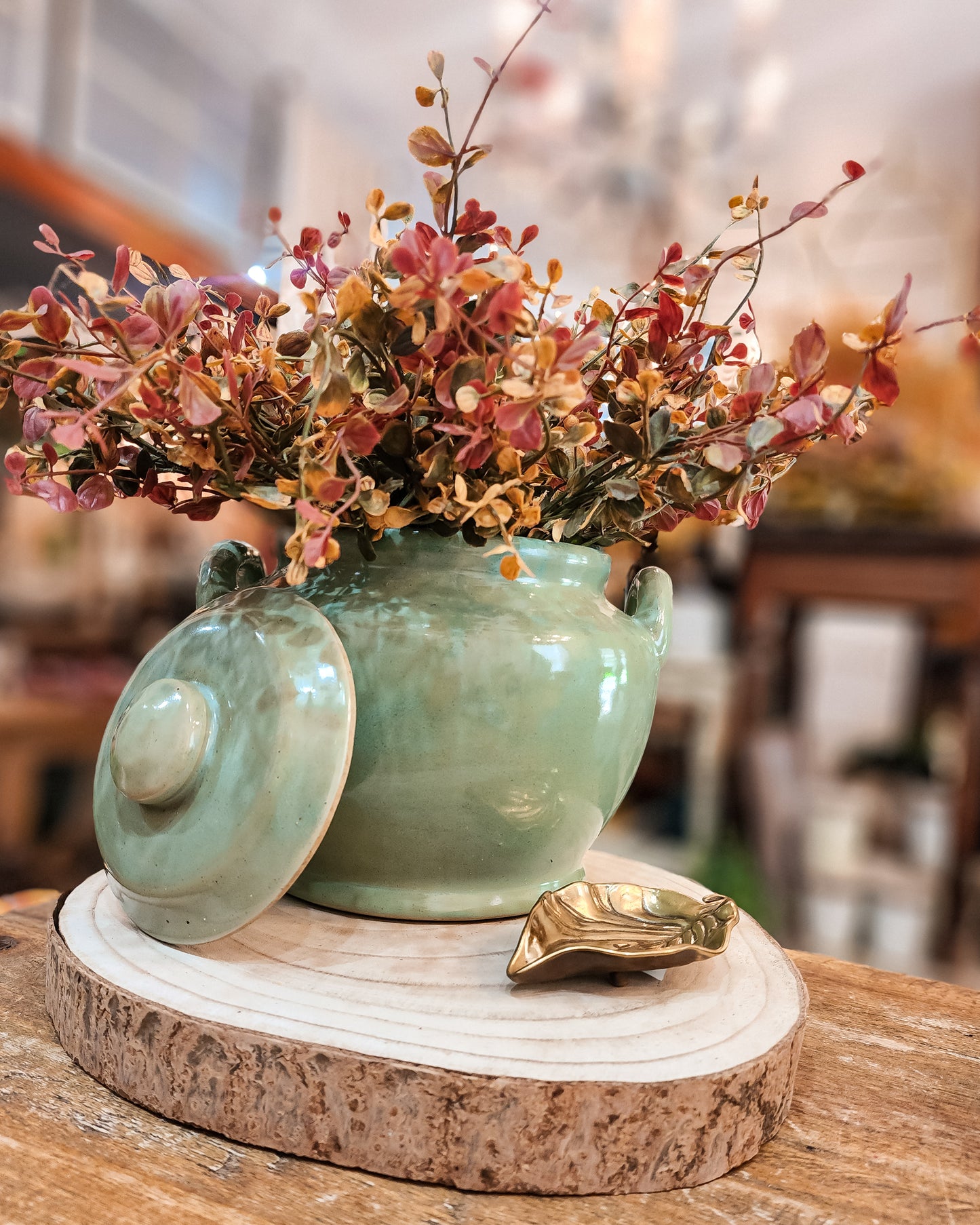 Vintage Stoneware Cookie Jar