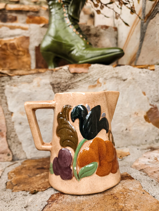 Little Pitcher with Boho Floral Design