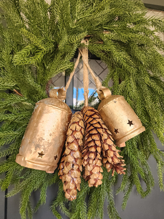 Dried Natural Pinecone Bunch