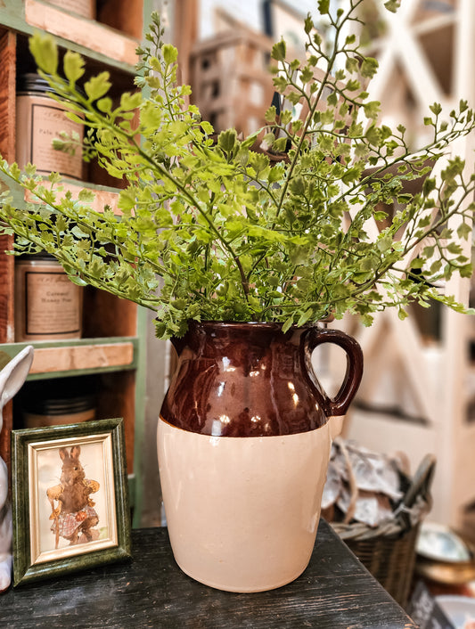 Ceramic Two Tone Pitcher