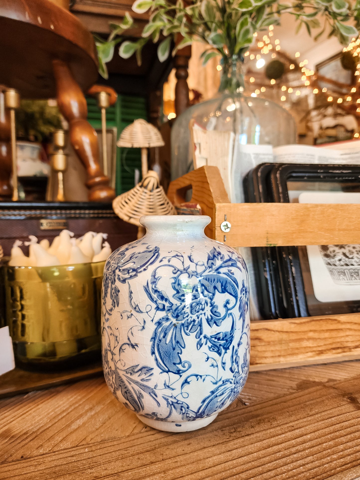 Blue and White Vase