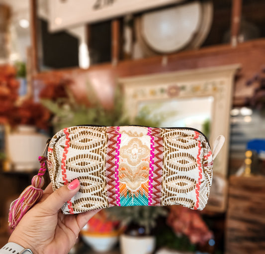 Multi-Thread Mini Bag with Tassel